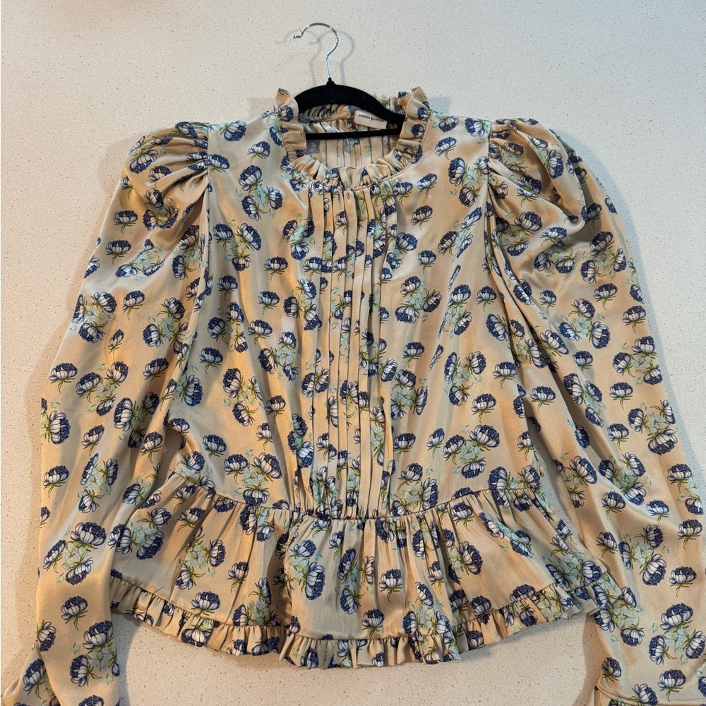 Magda Butrym Silk Blouse